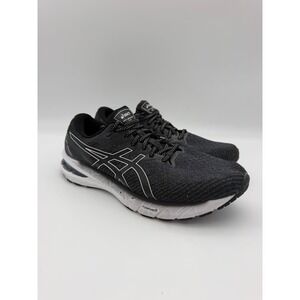 Asics GT-2000 10 Mens Running Shoes Black White 1011B185 Size 9